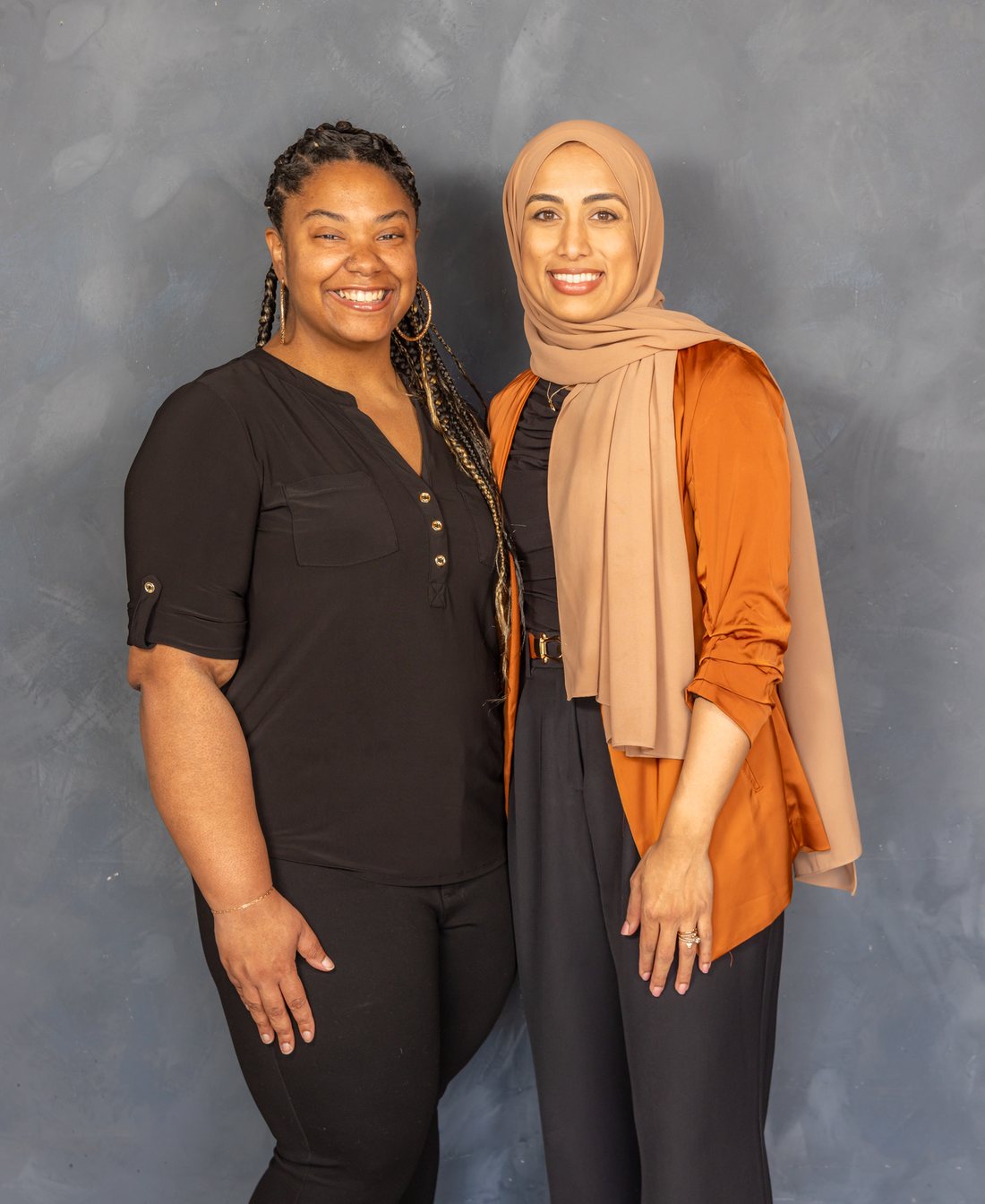 Christal N. Alexander and Sara M. Ali, the two LPC-S supervisors at MyLPCS